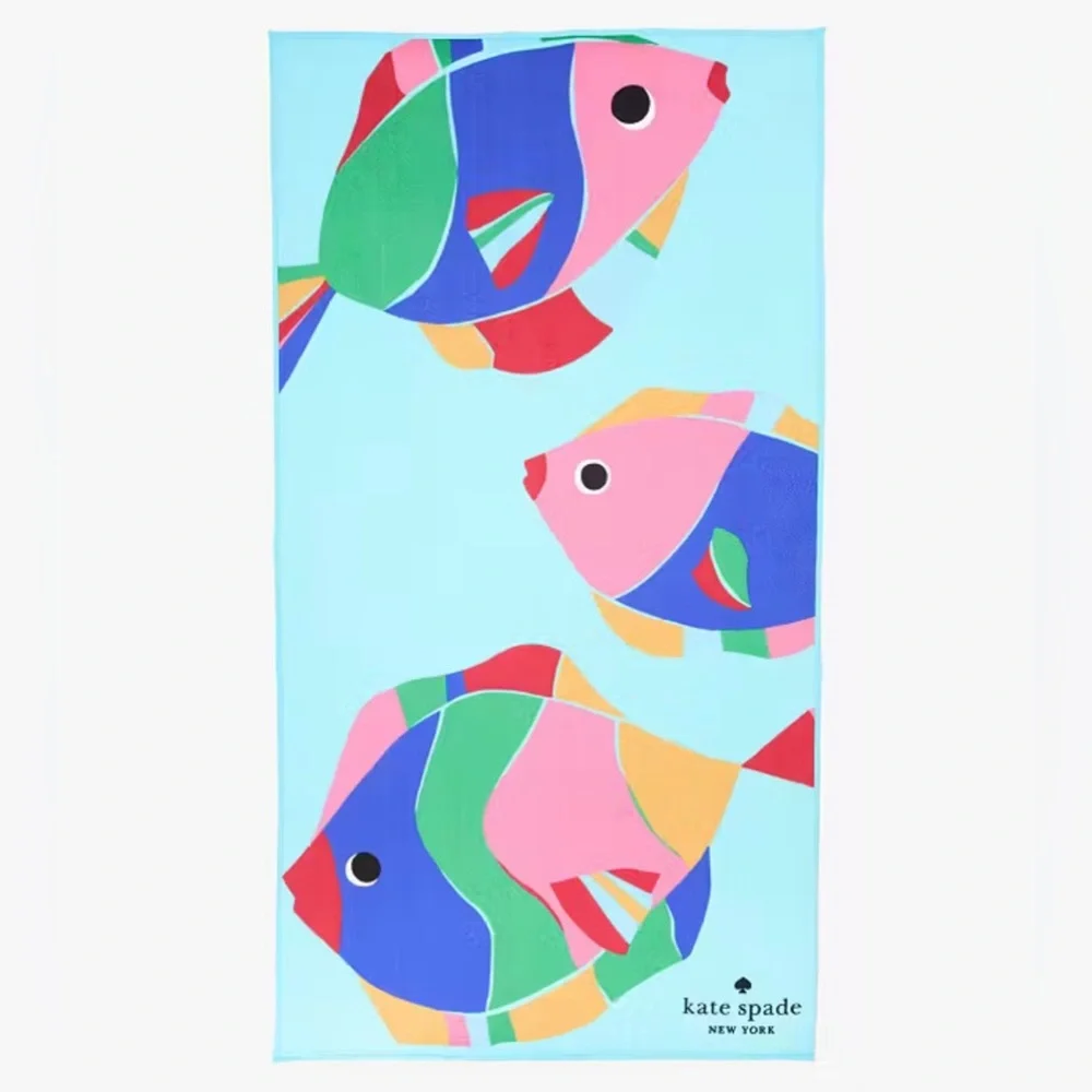 Kate Spade beach towel (NWT)